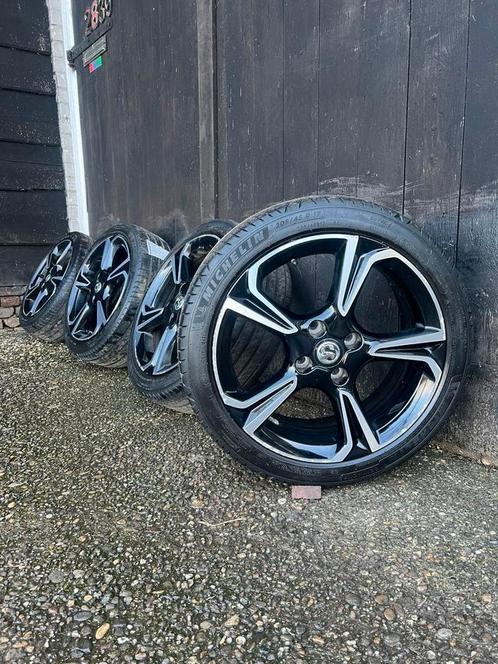 Originele Opel vauxhall corsa 17? 4x108 zomer Qashqai set, Auto-onderdelen, Banden en Velgen, Banden en Velgen, Zomerbanden, 17 inch