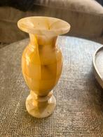 Onyx vaas met geometrisch patroon, Ophalen of Verzenden