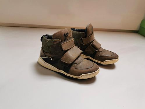 Jochie-freaks leren schoenen maat 28 kleur bruin/ groen, Kinderen en Baby's, Babykleding | Schoentjes en Sokjes, Gebruikt, Schoentjes