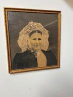 Antieke potlood tekening (potret 19-09), Ophalen of Verzenden