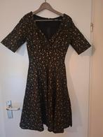Swingdress met sterren, Kleding | Dames, Jurken, Ophalen, Zo goed als nieuw, Zwart, Boven de knie