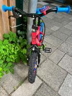 Spiderman kinderfiets, Fietsen en Brommers, Fietsen | Kinderfietsjes, Ophalen, Gebruikt, Minder dan 16 inch, Zijwieltjes