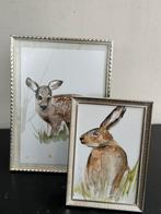 Vintage verzilverde fotolijstjes 1 koop, Antiek en Kunst, Curiosa en Brocante, Ophalen of Verzenden