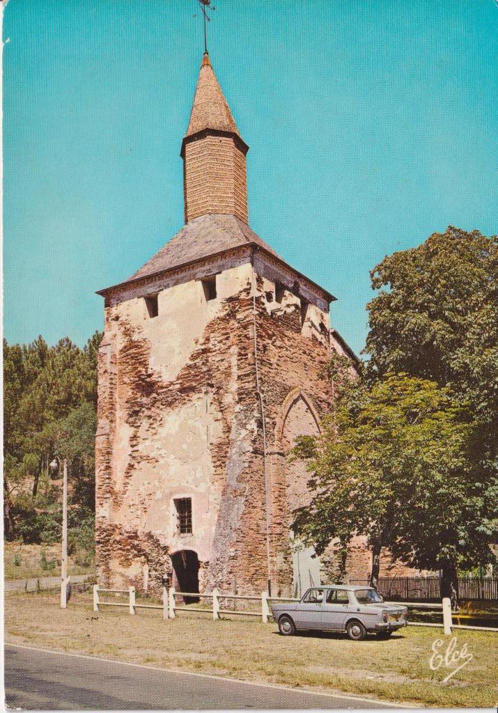 Frankrijk, Mimizan met auto Simca 1000, Verzamelen, Ansichtkaarten | Buitenland, Ongelopen, Frankrijk, 1960 tot 1980, Ophalen of Verzenden