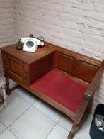 Oude telefoonbank met kastje in originele staat, Ophalen