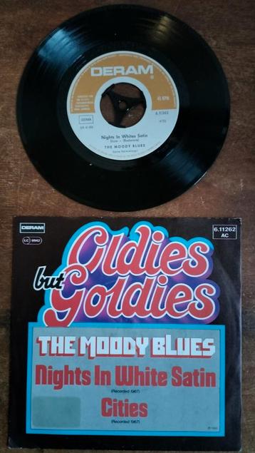 Moody Blues - Nights in White Satin / Cities (Single) beschikbaar voor biedingen