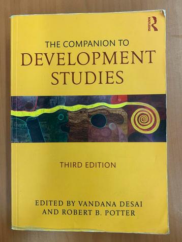 THE COMPANION TO DEVELOPMENT STUDIES THIRD EDITION beschikbaar voor biedingen