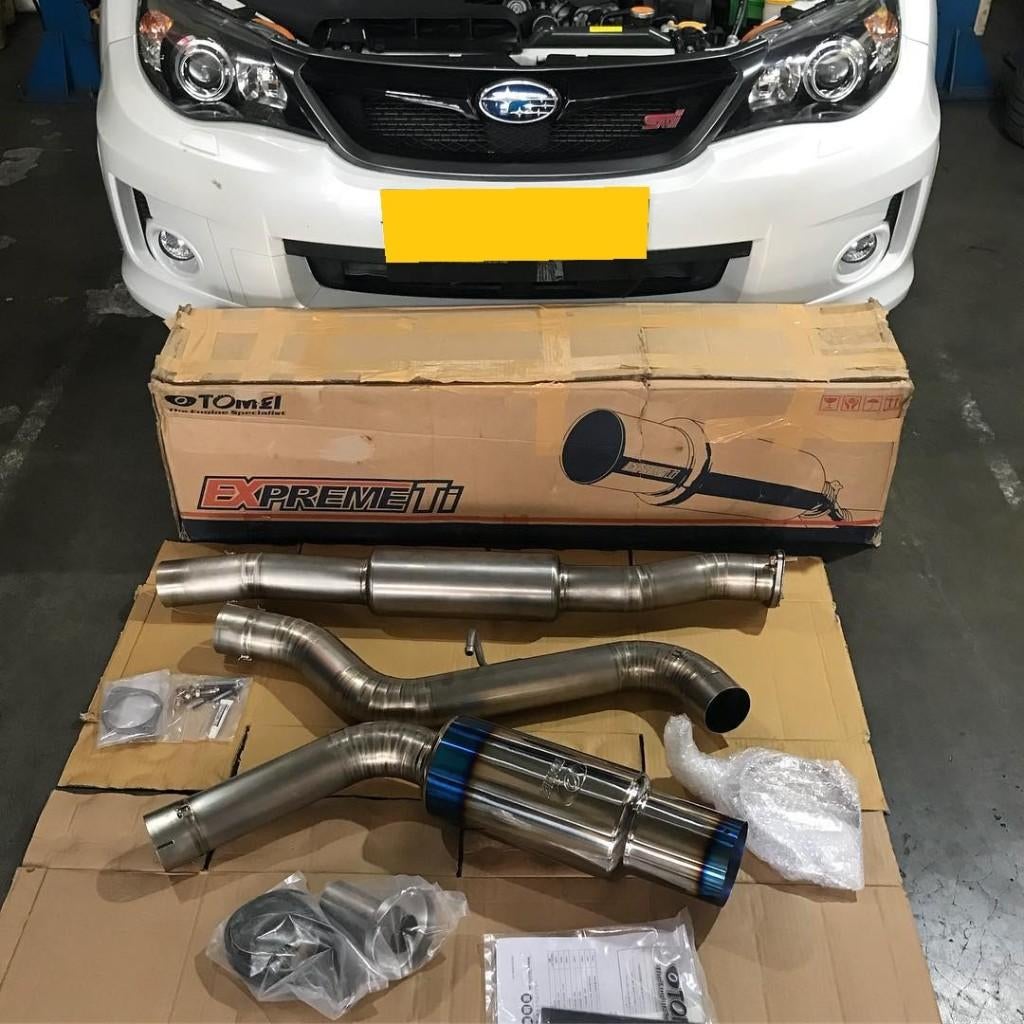 Tomei Expreme Ti uitlaatsysteem - Impreza WRX STI 08-22, Ophalen of Verzenden