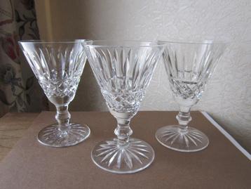 Zes prachtige Waterford Model Tramore chrystal glazen beschikbaar voor biedingen