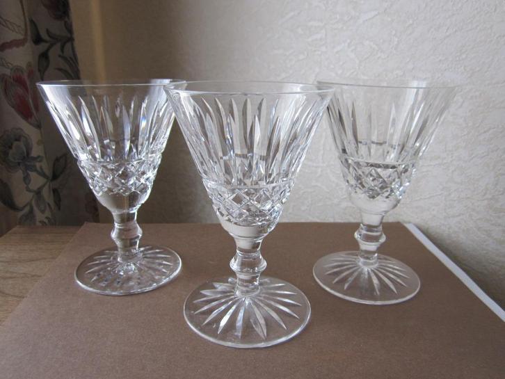 Zes prachtige Waterford Model Tramore chrystal glazen, Antiek en Kunst, Antiek | Glas en Kristal, Verzenden