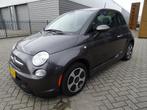 Fiat 500e 2014 Antraciet 24 kWh ZEER GOEDE EN MOOIE AUTO, 4 stoelen, USB, Te koop, Kunstmatig leder