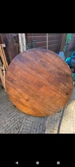 Rond tafelblad 130cm, Huis en Inrichting, Tafels | Eettafels, Ophalen, Rond, Zo goed als nieuw, Vier personen