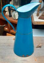 Turquoise Emaille Lampetkan Brocante, Ophalen of Verzenden