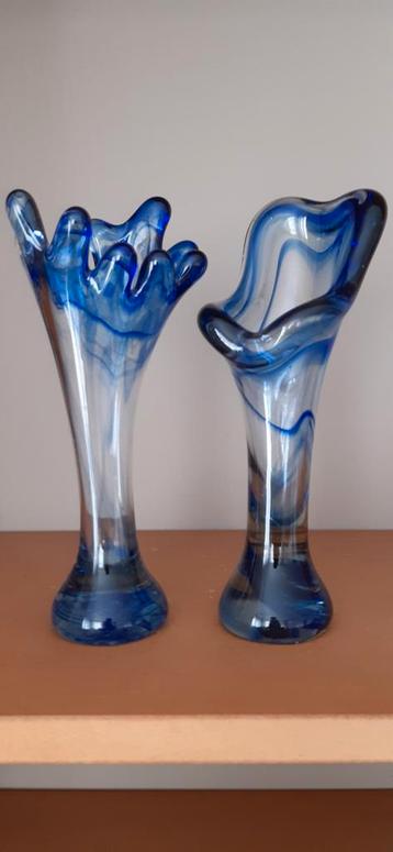 Murano vaasjes, 2x beschikbaar voor biedingen