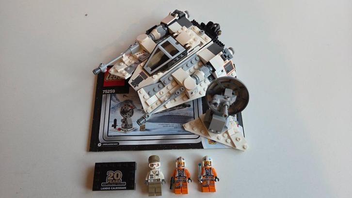 Lego Star Wars Set 75259 Snowspeeder – 20th Ann. Edition, Kinderen en Baby's, Speelgoed | Duplo en Lego, Zo goed als nieuw, Lego