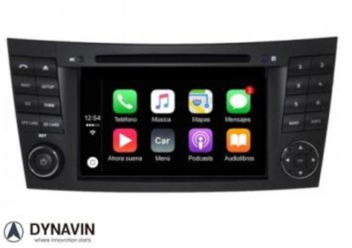 Carplay Navigatie Mercedes E klasse W211 carkit Android 14, Auto diversen, Autoradio's, Nieuw, Ophalen of Verzenden