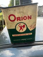 Te koop Vintage motorolie blik! Zit nog voor de helft olie!, Verzamelen, Merken en Reclamevoorwerpen, Ophalen of Verzenden, Gebruikt