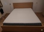 IKEA Malm Bed Frame 160200cm with 4 Drawers–Excellent Cond, Ophalen, Beige, Tweepersoons, Zo goed als nieuw