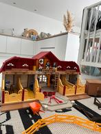 Grote manege set playmobil, Kinderen en Baby's, Speelgoed | Playmobil, Gebruikt, Ophalen