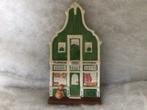 Vintage huisje keramiek Amsterdam. Slagerij. Wanddecoratie, Antiek en Kunst, Ophalen of Verzenden