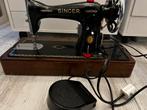 Singer 15k88 vintage naaimachine met motor, Antiek en Kunst, Antiek | Naaimachines, Ophalen