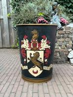 Tuinvaas / prullenbak/ houtbak, Tuin en Terras, Ophalen, Zo goed als nieuw