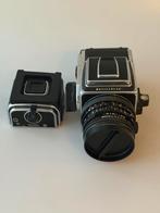 Hasselblad 500 C/M + Planar 80mm + Accessoires, Ophalen, Zo goed als nieuw, Spiegelreflex, Overige Merken