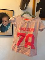 Roze t-shirt - Z8 - 116/122, Kinderen en Baby's, Kinderkleding | Maat 116, Z8, Zo goed als nieuw, Shirt of Longsleeve, Verzenden