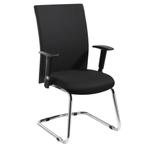 Sitlife Salina-V Vergaderstoel Slede, Huis en Inrichting, Stoelen, Blauw, Nieuw, Ophalen of Verzenden, Stof