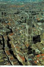 Utrecht, Luchtfoto, Ophalen of Verzenden, Ongelopen, Utrecht