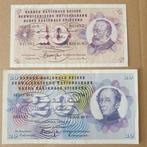 10 en 20 frank Suisse set, Postzegels en Munten, Bankbiljetten | Europa | Niet-Eurobiljetten, Setje, Ophalen of Verzenden, Overige landen