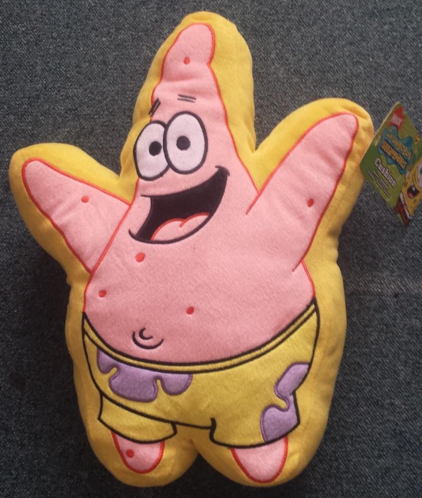 NIEUW grote Spongebob Squarepants NICK kussen/knuffel 45 cm, Verzenden, Nieuw, Overige typen