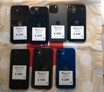 Iphone 11/ 12/ 14/ 15 beschikbaar voor biedingen