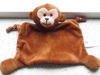 Knuffeldoek aap of aapje van Hema bruin met stippen, Ophalen of Verzenden, Zo goed als nieuw, Overige typen
