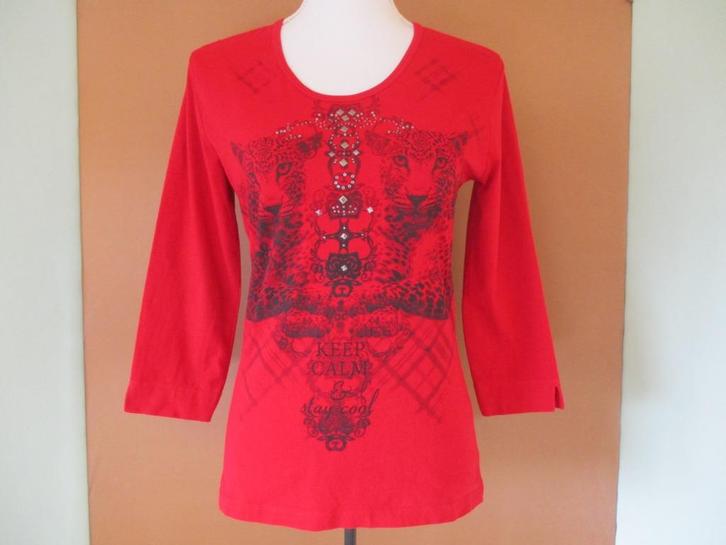 Betty Barclay top maat 40, Kleding | Dames, Tops, Zo goed als nieuw, Maat 38/40 (M), Rood, Lange mouw, Verzenden