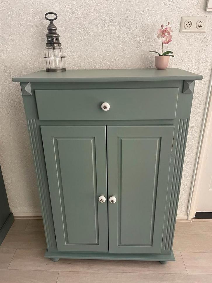 Charmante meidenkast opbergkast Urban Green, Kinderen en Baby's, Kinderkamer | Commodes en Kasten, Zo goed als nieuw, 105 cm of meer