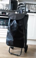 Boodschappentas boodschappenkar boodschappentrolley, Sieraden, Tassen en Uiterlijk, Ophalen, Zo goed als nieuw, Zwart
