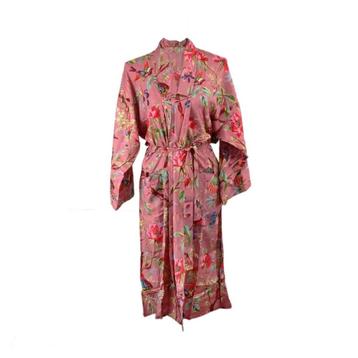 Rose roze kimono paradise 113 cm lang onesize leuk cadeau beschikbaar voor biedingen