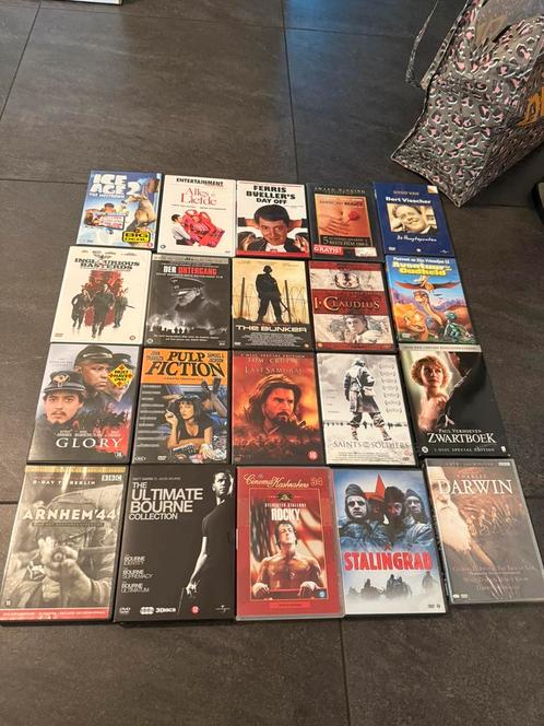 Tas met DVD’s, Cd's en Dvd's, Dvd's | Filmhuis, Zo goed als nieuw, Overige gebieden, Alle leeftijden, Ophalen of Verzenden