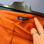 Didi broekpak in warm oranje gestippelde stof mt XS-S 47551, Kleding | Dames, Kostuum of Pak, ., Ophalen of Verzenden, Zo goed als nieuw