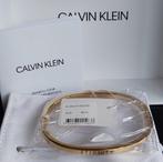 Calvin Klein goudkleurige armband 'Eternity', Ophalen of Verzenden, Nieuw, Zilver, Overige materialen