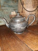 Metalen koffiepot theepot brocante koffie kan koffiekan, Antiek en Kunst, Ophalen of Verzenden