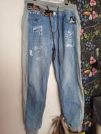 Desigual mickey mouse spijkerbroek joggingbroek xl, Ophalen of Verzenden, Gedragen, Blauw, Overige jeansmaten
