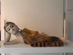 Boeddha, liggend, spiritueel, hout, Antiek en Kunst, Ophalen of Verzenden