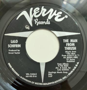 Single Lalo Schifrin – The Man From Thrush / Blues A-Go-Go beschikbaar voor biedingen