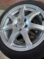 4 x 17 inch Alu Velgen met Banden| 225/45 R17 - Y95, Banden en Velgen, 17 inch, Ophalen of Verzenden, Zomerbanden