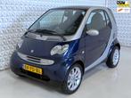 Smart Fortwo coupé 0.7 passion Airconditioning + Panoramada, Auto's, Gebruikt, Zwart, Origineel Nederlands, Bedrijf
