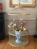 Gouden Decoratieve Kooi - Woonaccessoire, Ophalen, Zo goed als nieuw