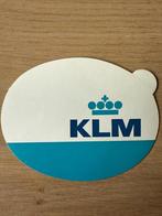 KLM sticker vintage, Ophalen of Verzenden, Zo goed als nieuw, Overige typen