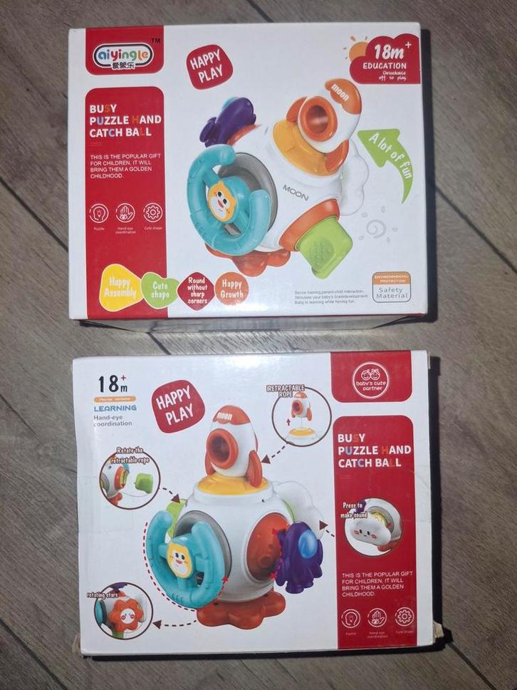 Aiyingle Busy Puzzle Hand Catch Ball Speelgoed, Kinderen en Baby's, Speelgoed | Babyspeelgoed, Nieuw, Overige typen, Met licht